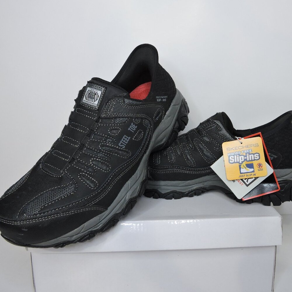 Skechers Slip-ins Work safety shoes : Cankton - Faison men's size 9 US brand new
